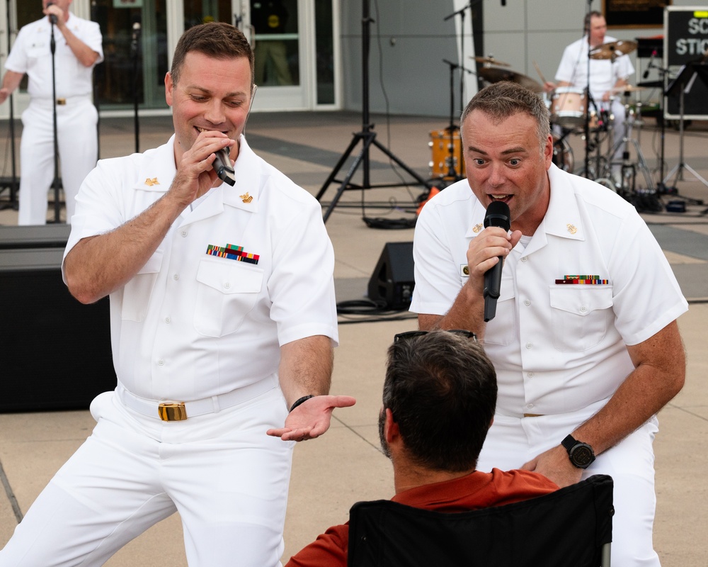 Navy Band Sea Chanters at National Museum of the Marine Corps