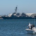 U.S. Navy ships return from Sortie Condition Alpha
