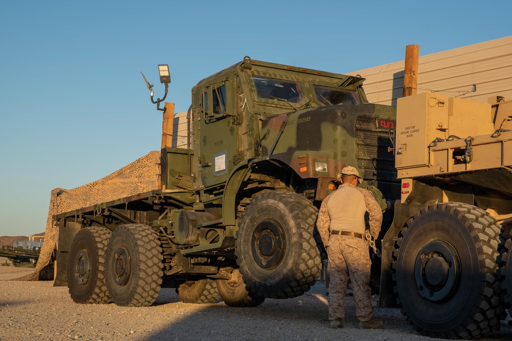 CLB-15 Mechanics Repair Vehicles at RUT