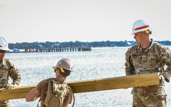 NMCB 11 and 526th Engineer Company