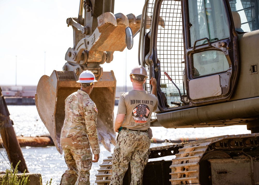 NMCB 11 and 526th Engineer Company