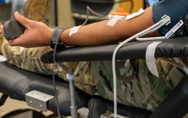 Wildcats Bleed for a Cause: 81st Readiness Division Soldiers Donate During Battle Assembly