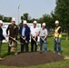 USACE and Village of Schiller Park celebrate the groundbreaking of the storm improvement project.