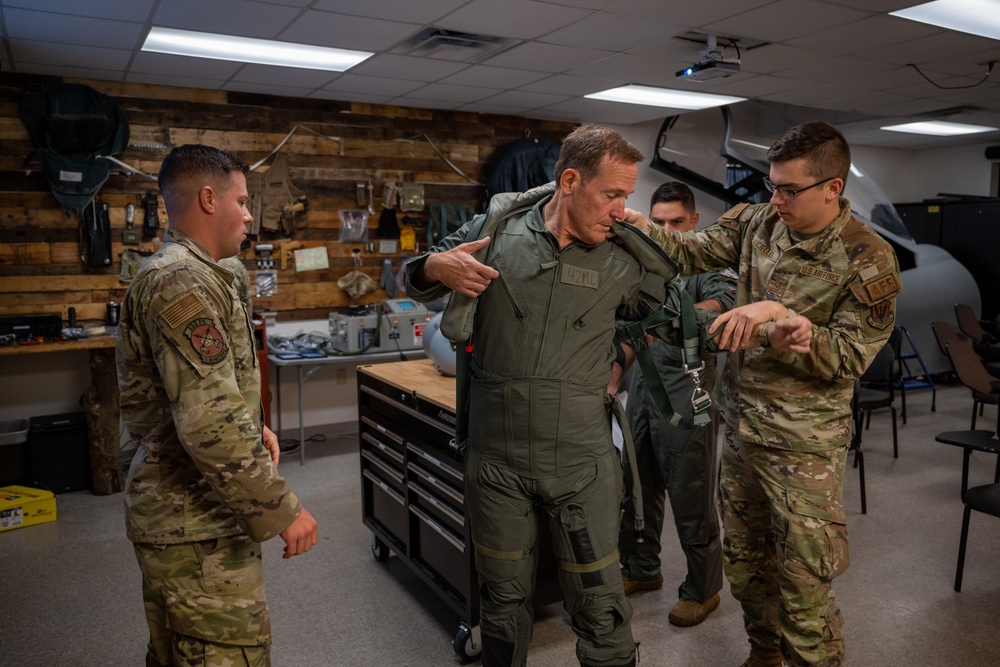 N.C. Senator visits Seymour Johnson AFB