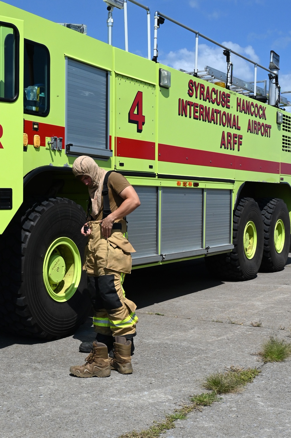 174th Attack Wing firefighters conduct annual training exercise