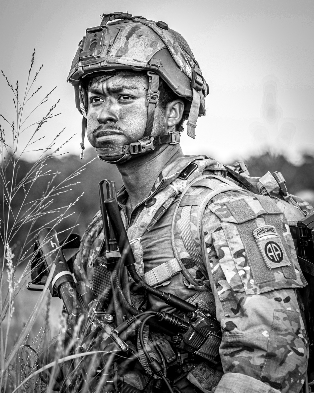 Paratroopers Conduct Load Up Onto Helicopter In Preparation For Air Assault