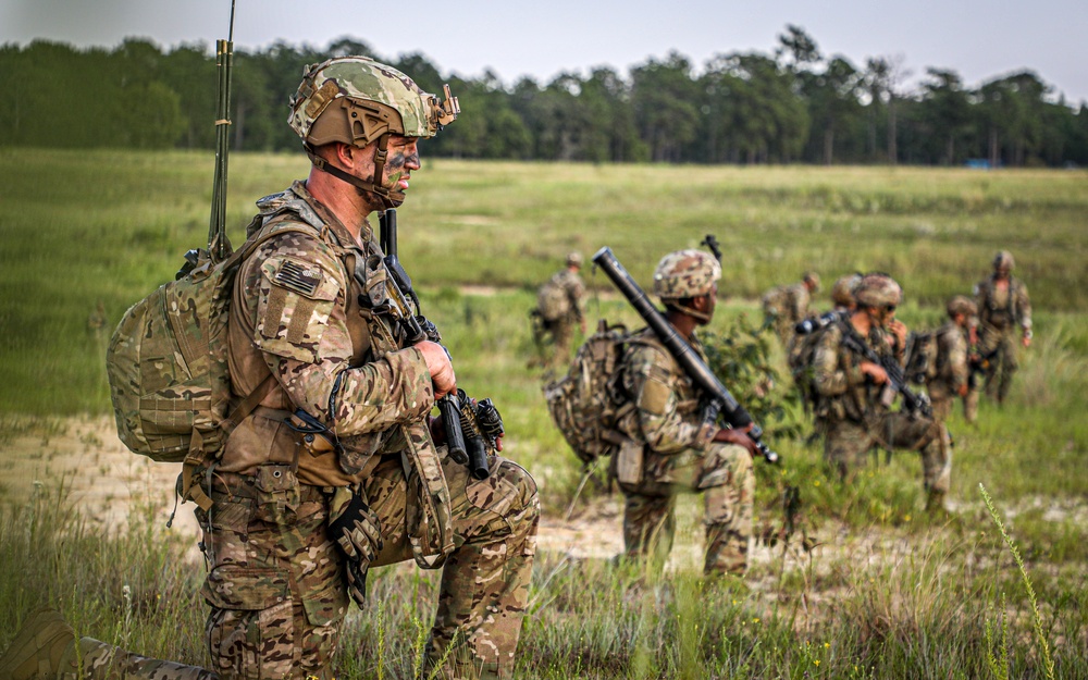 Paratroopers Conduct Load Up Onto Helicopter In Preparation For Air Assault