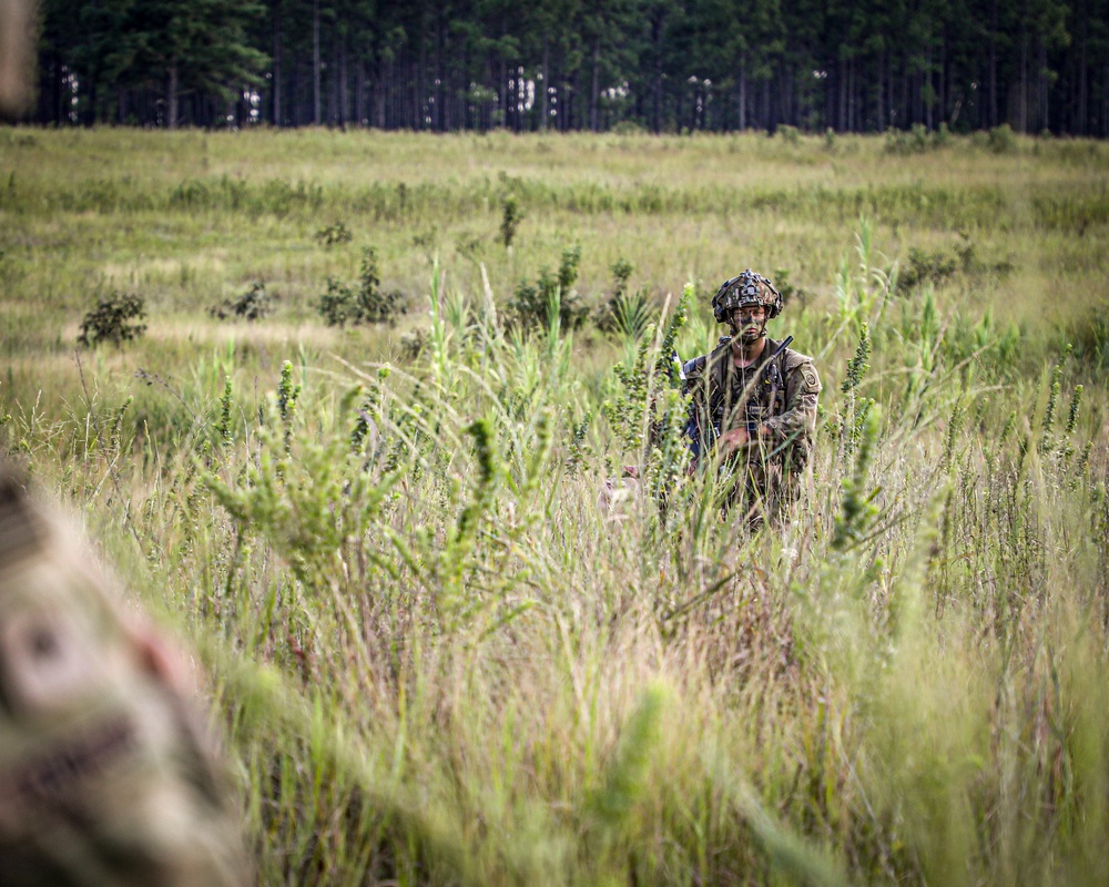 Paratroopers Conduct Load Up Onto Helicopter In Preparation For Air Assault