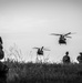 Paratroopers Conduct Load Up Onto Helicopter In Preparation For Air Assault