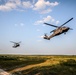 Paratroopers Conduct Load Up Onto Helicopter In Preparation For Air Assault