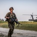 Paratroopers Conduct Load Up Onto Helicopter In Preparation For Air Assault