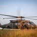 Paratroopers Conduct Load Up Onto Helicopter In Preparation For Air Assault