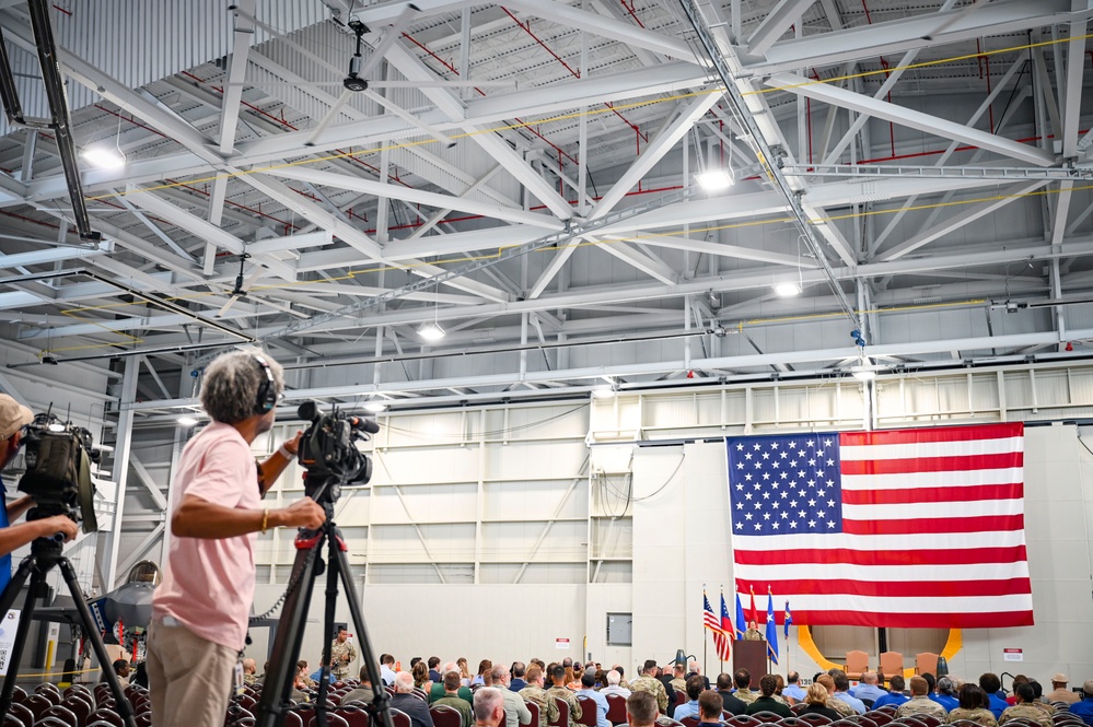 Air Dominance Center Hosts New Hangar Ribbon Cutting Ceremony