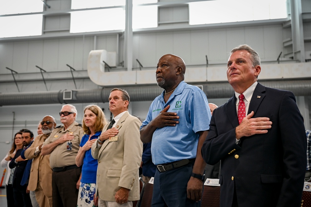 Air Dominance Center Hosts New Hangar Ribbon Cutting Ceremony