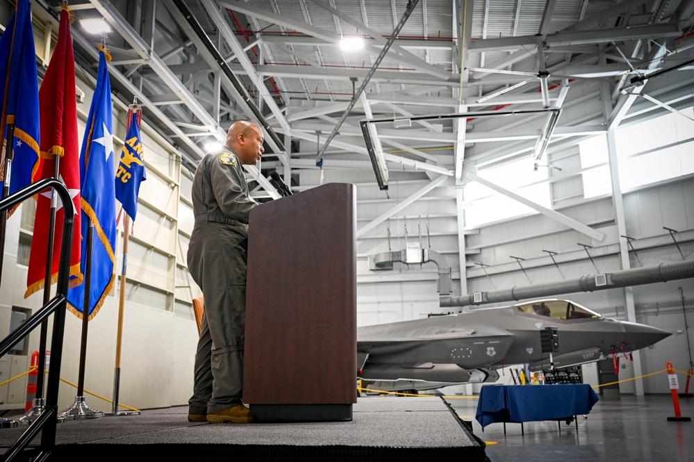 Air Dominance Center Hosts New Hangar Ribbon Cutting Ceremony