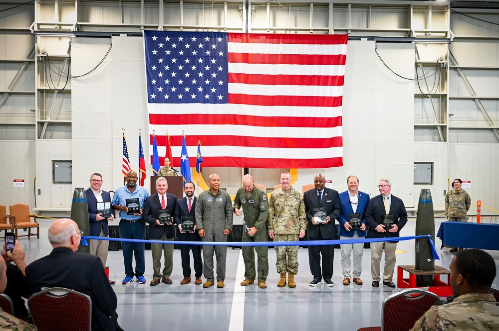 Air Dominance Center Hosts New Hangar Ribbon Cutting Ceremony