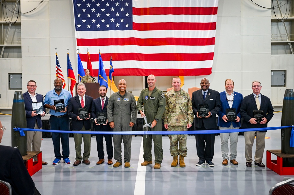 Air Dominance Center Hosts New Hangar Ribbon Cutting Ceremony