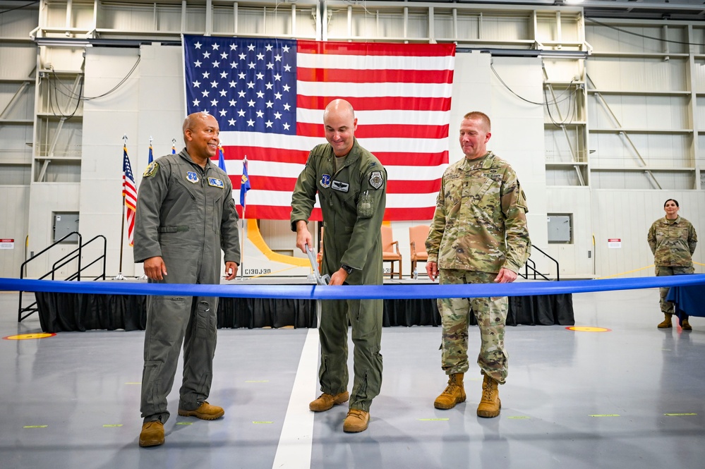 Air Dominance Center Hosts New Hangar Ribbon Cutting Ceremony