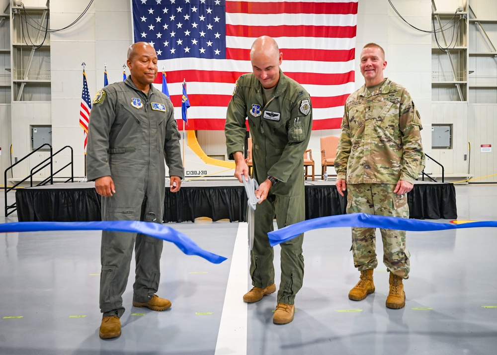 Air Dominance Center Hosts New Hangar Ribbon Cutting Ceremony