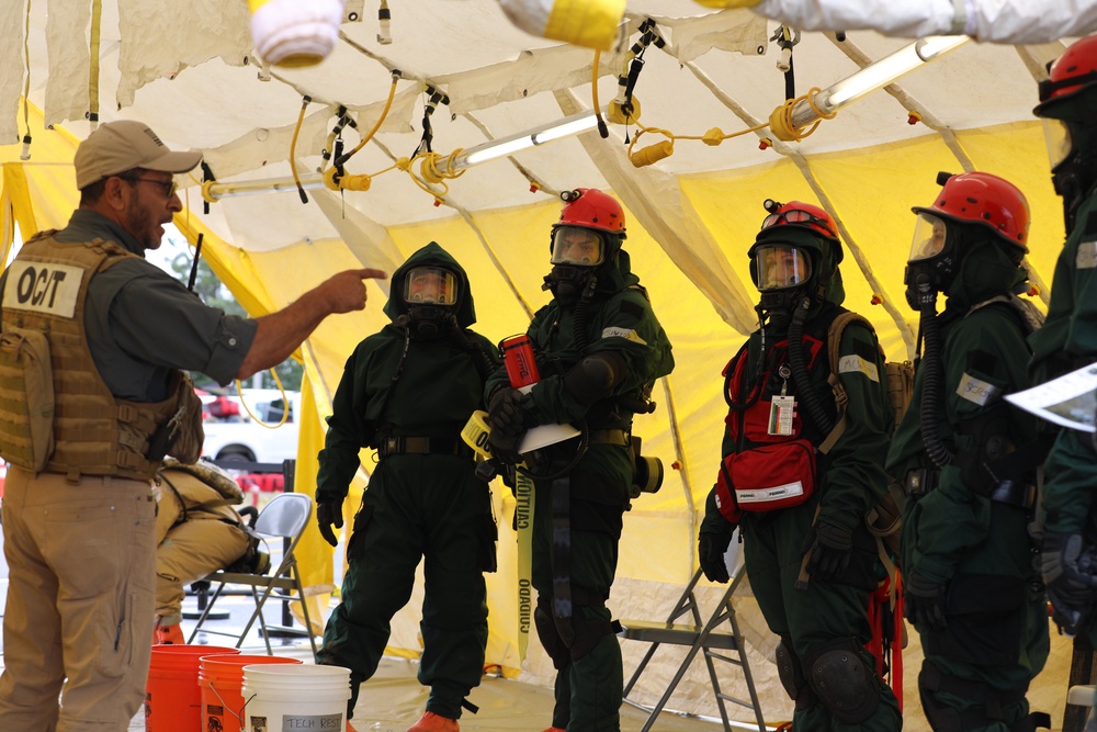 Maine guardsmen join NH, RI for regional domestic response training