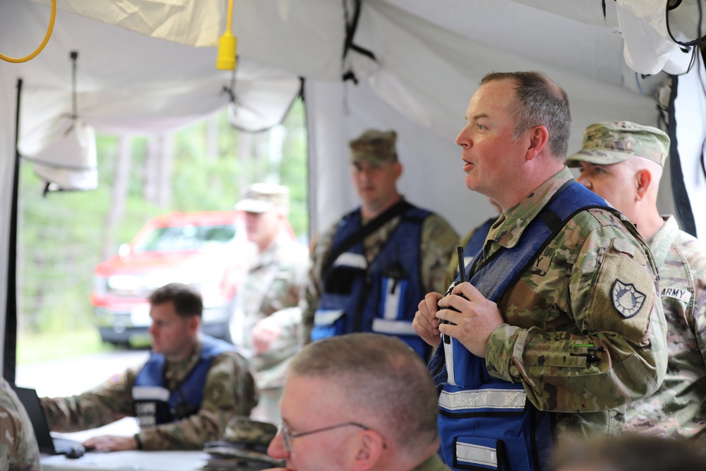 Maine guardsmen join NH, RI for regional domestic response training