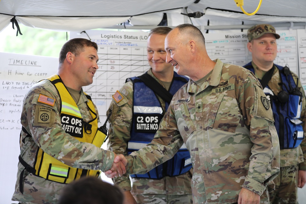 Maine guardsmen join NH, RI for regional domestic response training