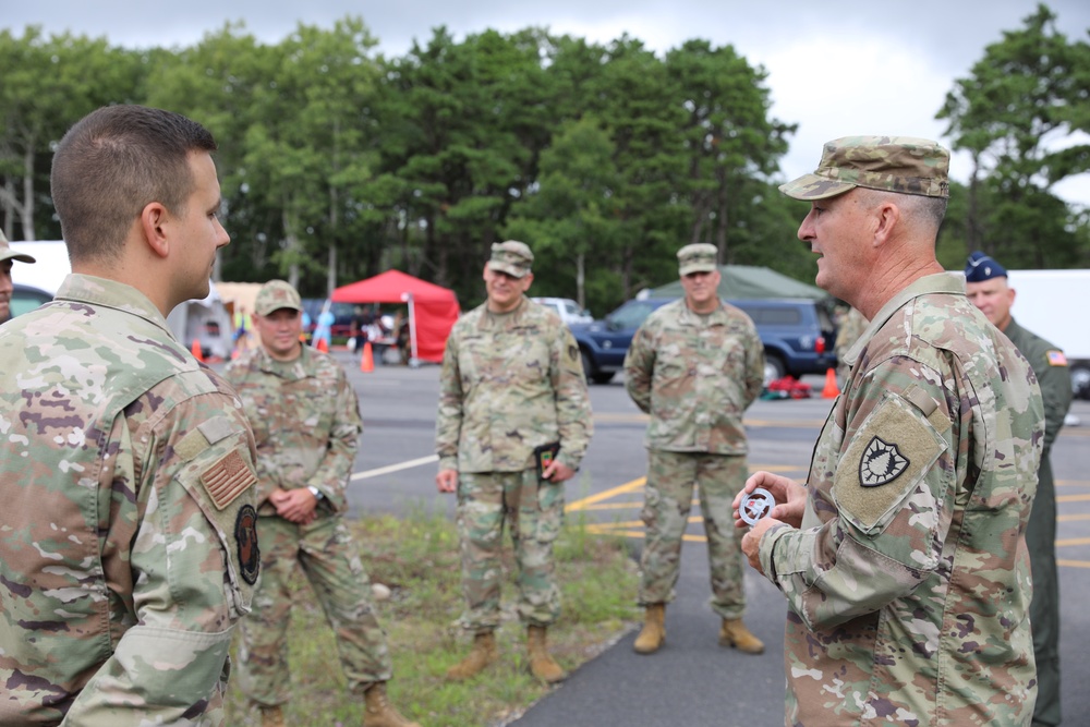 Maine guardsmen join NH, RI for regional domestic response training