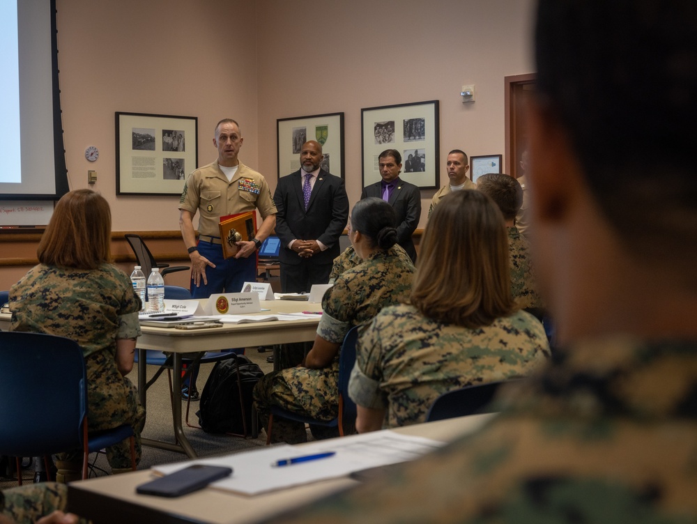 U.S. Marine Corps Equal Opportunity Advisor Symposium on Marine Corps Base Quantico