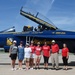 U.S. Navy Blue Angels conduct Key Influencer Flight in Lincoln area