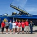 U.S. Navy Blue Angels conduct Key Influencer Flight in Lincoln area