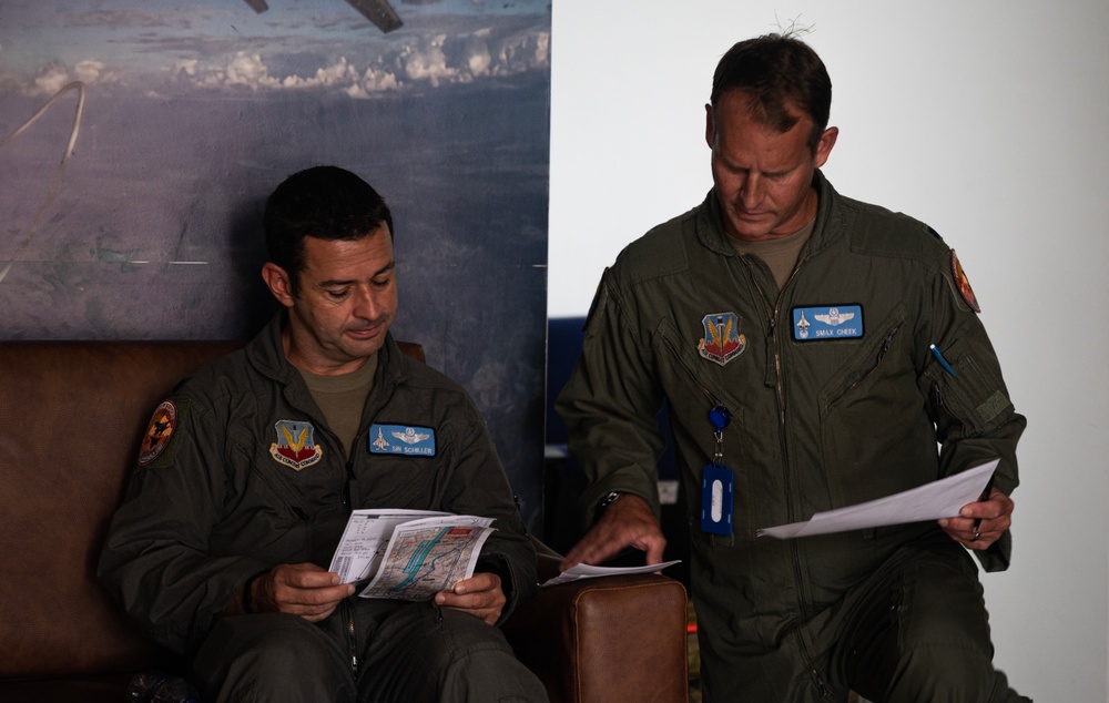 Relampago VIII / ADLA 2023; 125th FW stepping, taking off