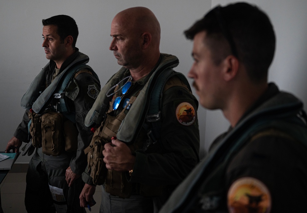 Relampago VIII / ADLA 2023; 125th FW stepping, taking off