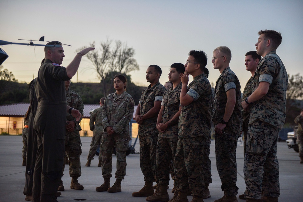 MQ-9 Lands at Marine Corps Base Camp Pendleton for the first time