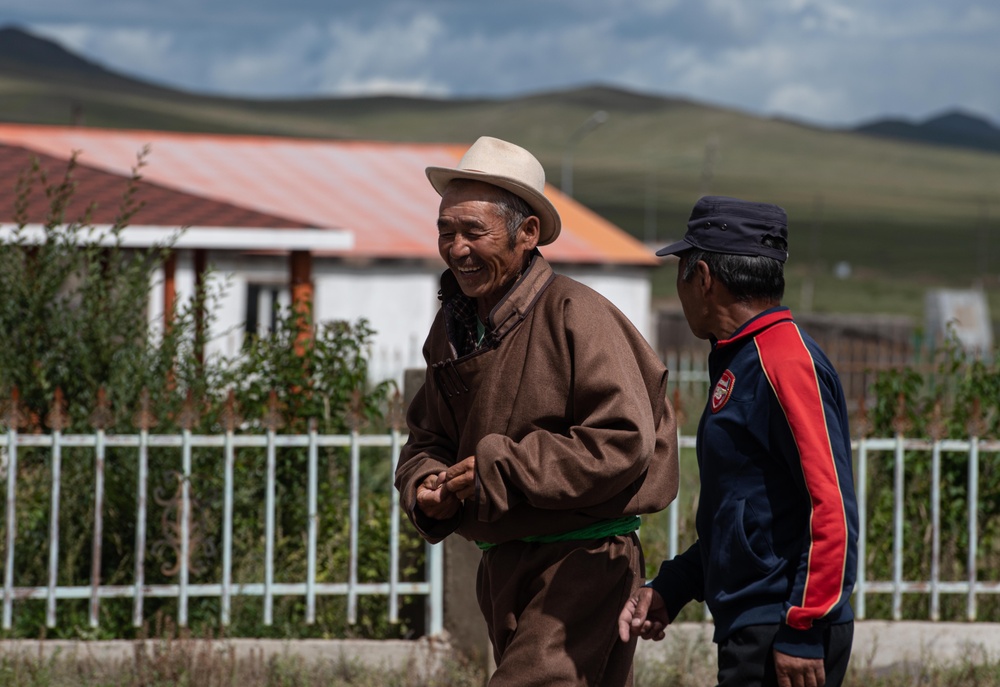 PAC-Angel 23-2 medics open free site in Mongolia