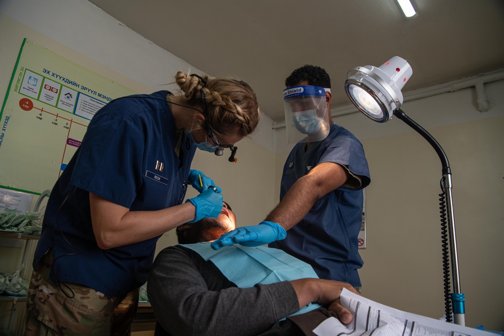 PAC-Angel 23-2 medics open free site in Mongolia