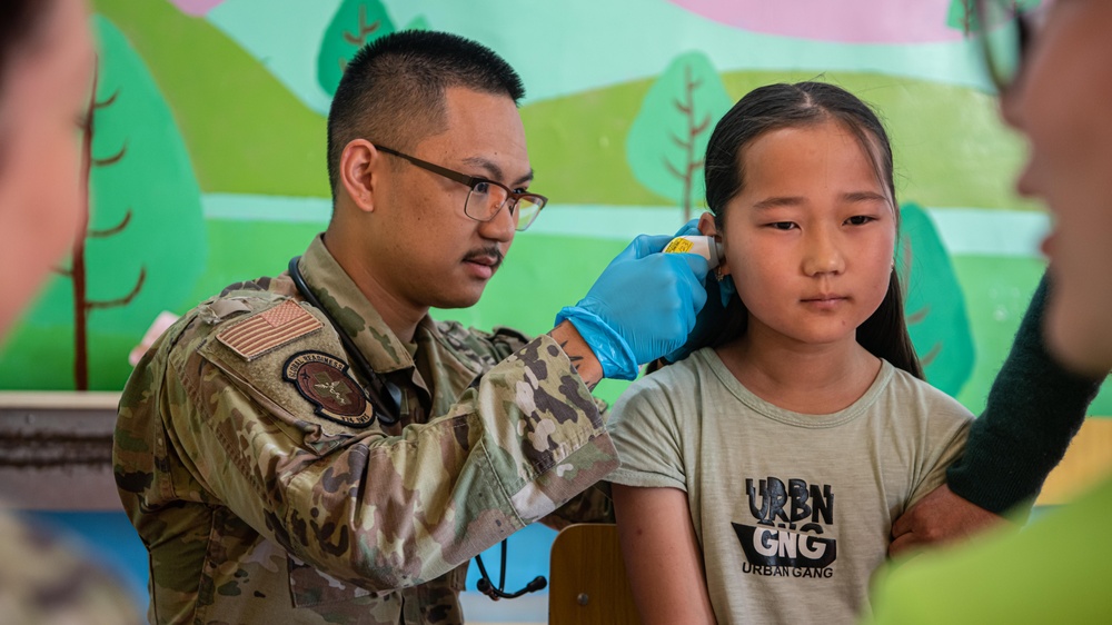 PAC-Angel 23-2 medics open free site in Mongolia