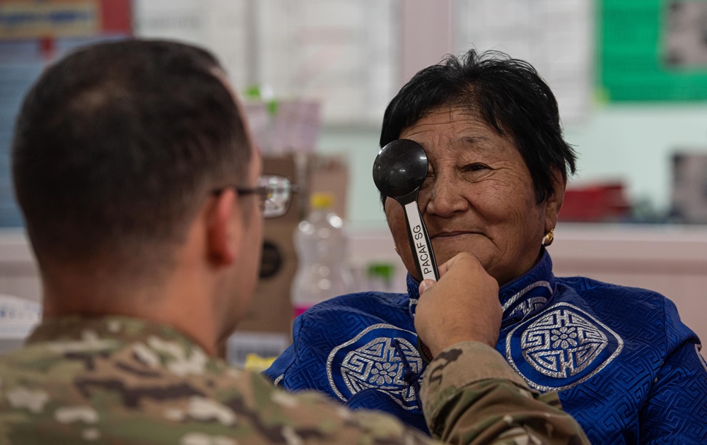 PAC-Angel 23-2 medics open free site in Mongolia