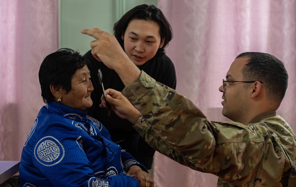 PAC-Angel 23-2 medics open free site in Mongolia