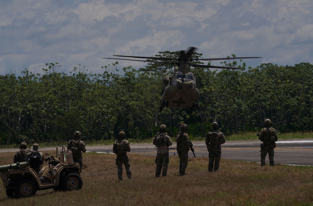 ADLA/ Relámpago 2023: Search and Recovery Training