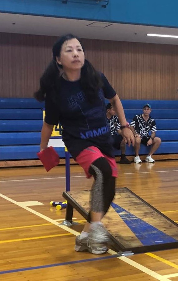 Competitors come out for Camp Zama’s inaugural Corn Hole tournament