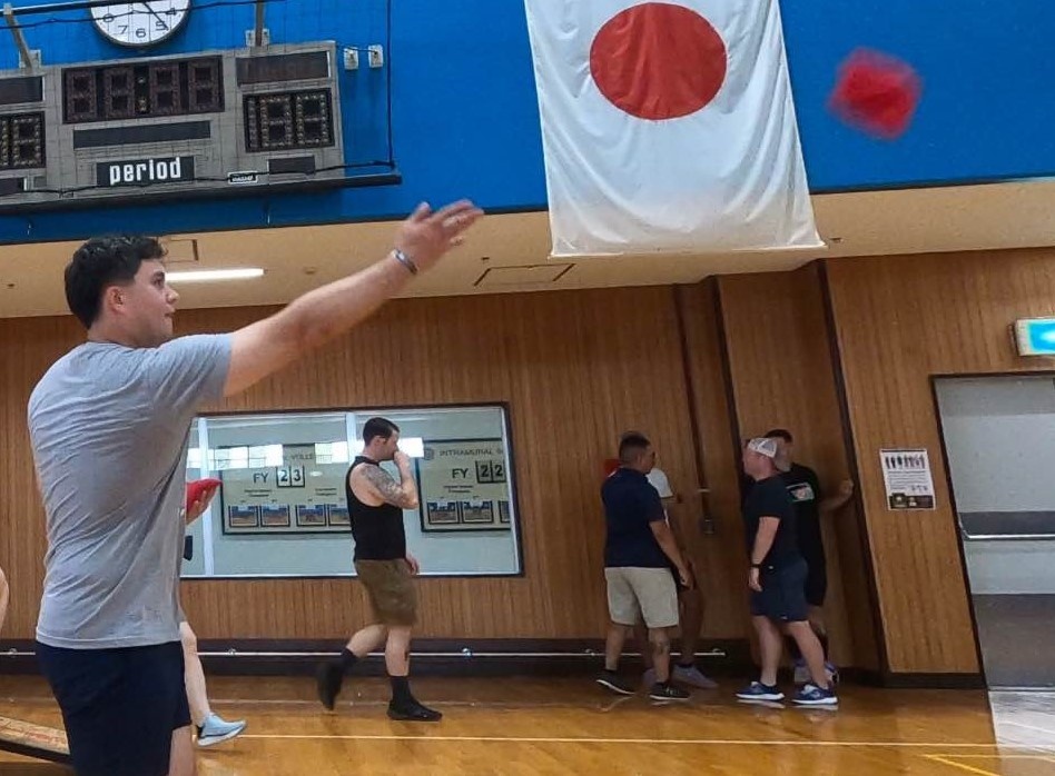 Competitors come out for Camp Zama’s inaugural Corn Hole tournament
