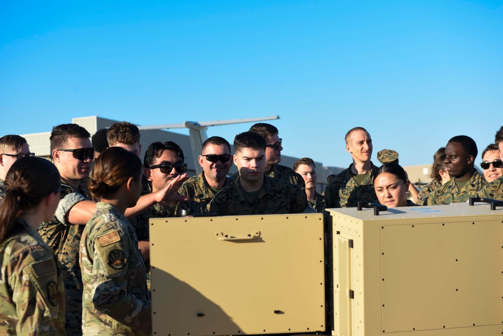 Prepping the MQ-9 Reaper for flight; So Agile Hunter can soar