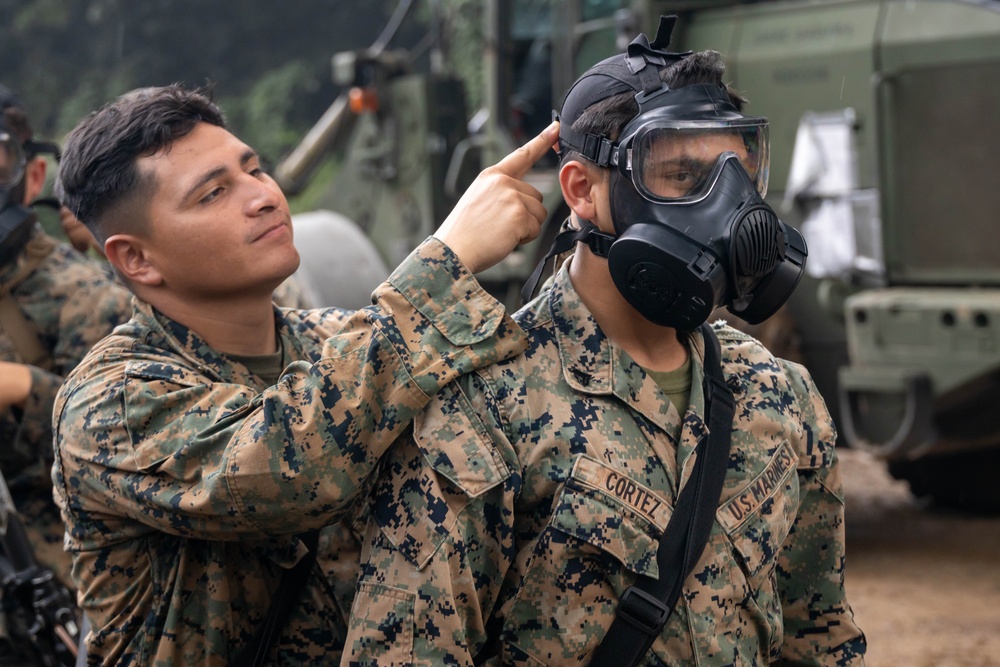 KMEP 23.3 | Marines with 3rd LSB complete CBRN MSD certification course