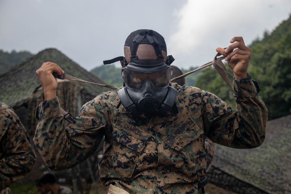 KMEP 23.3 | Marines with 3rd LSB complete CBRN MSD certification course