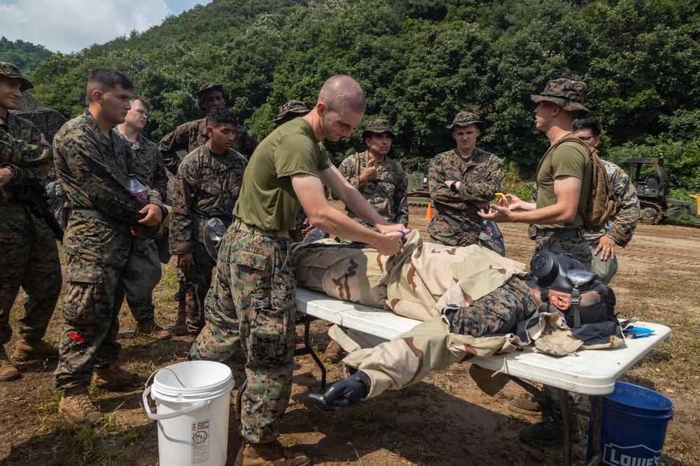 KMEP 23.3 | Marines with 3rd LSB complete CBRN MSD certification course