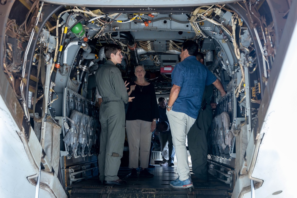 Hawaii Military Affairs Council visit MAG-24