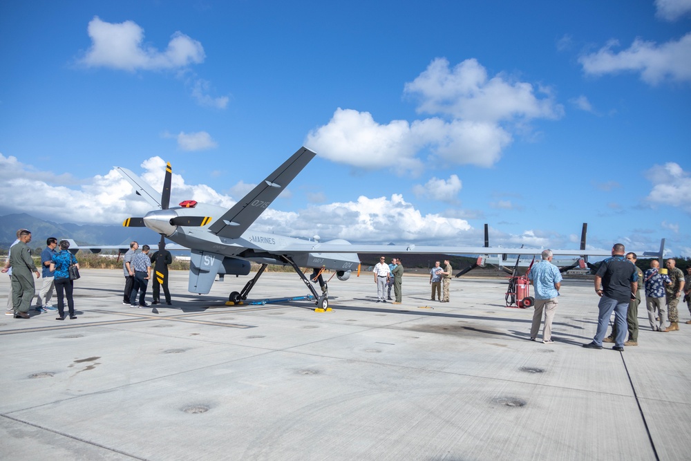 Hawaii Military Affairs Council visit MAG-24