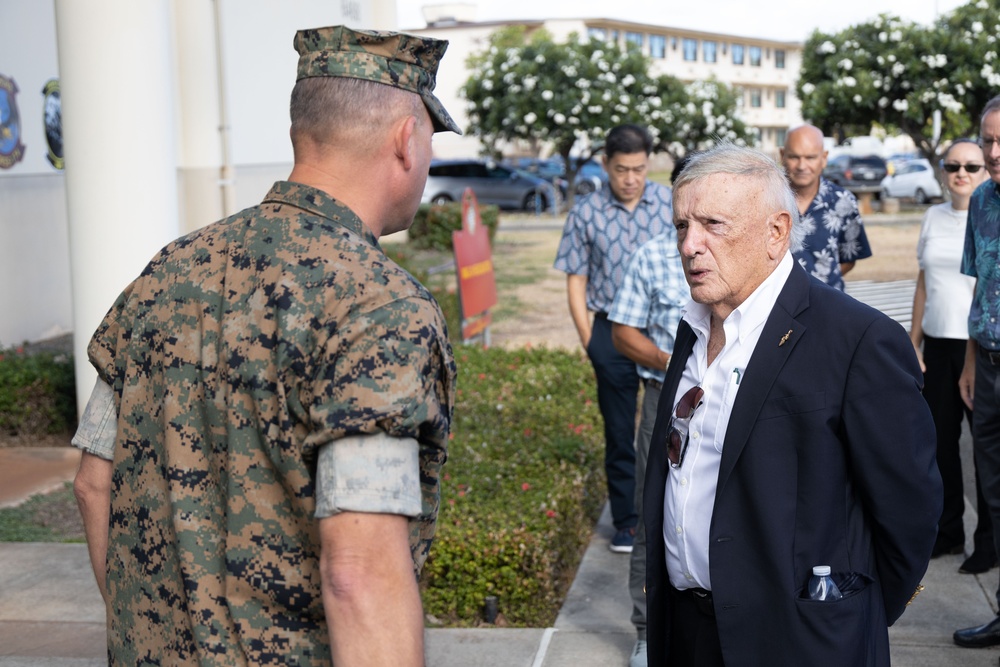 Hawaii Military Affairs Council visit MAG-24