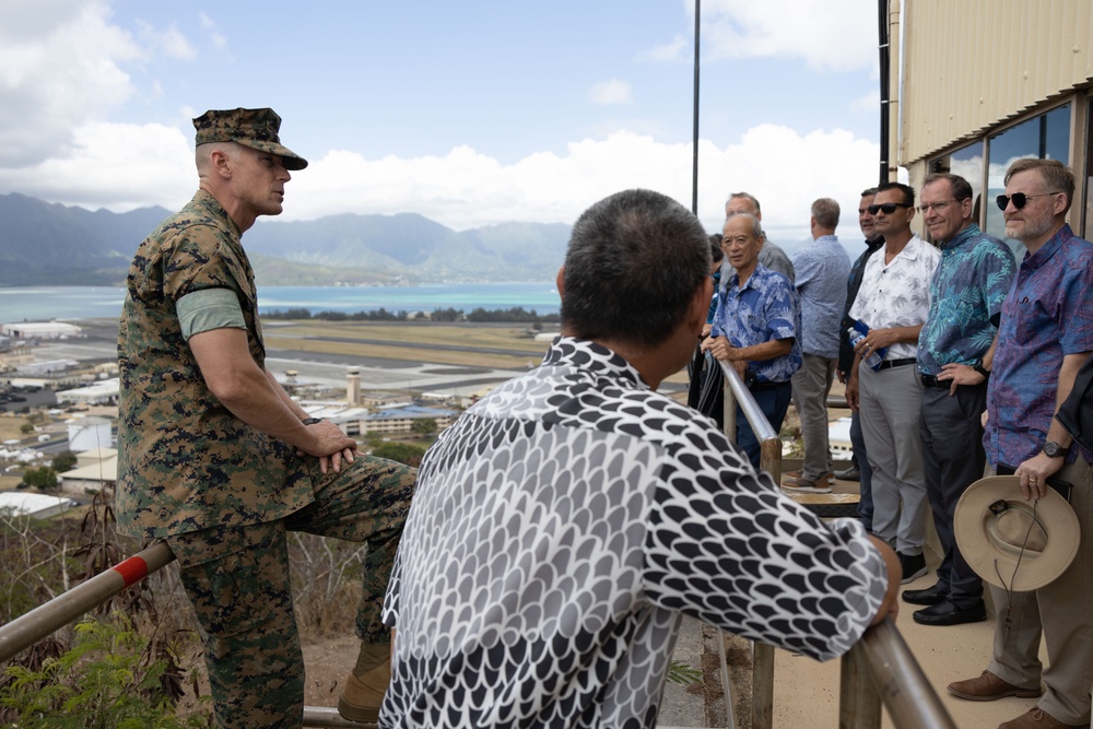 The Hawaii Military Affairs Council Visits MCBH