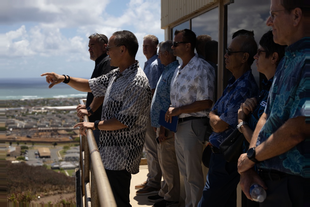 The Hawaii Military Affairs Council Visits MCBH